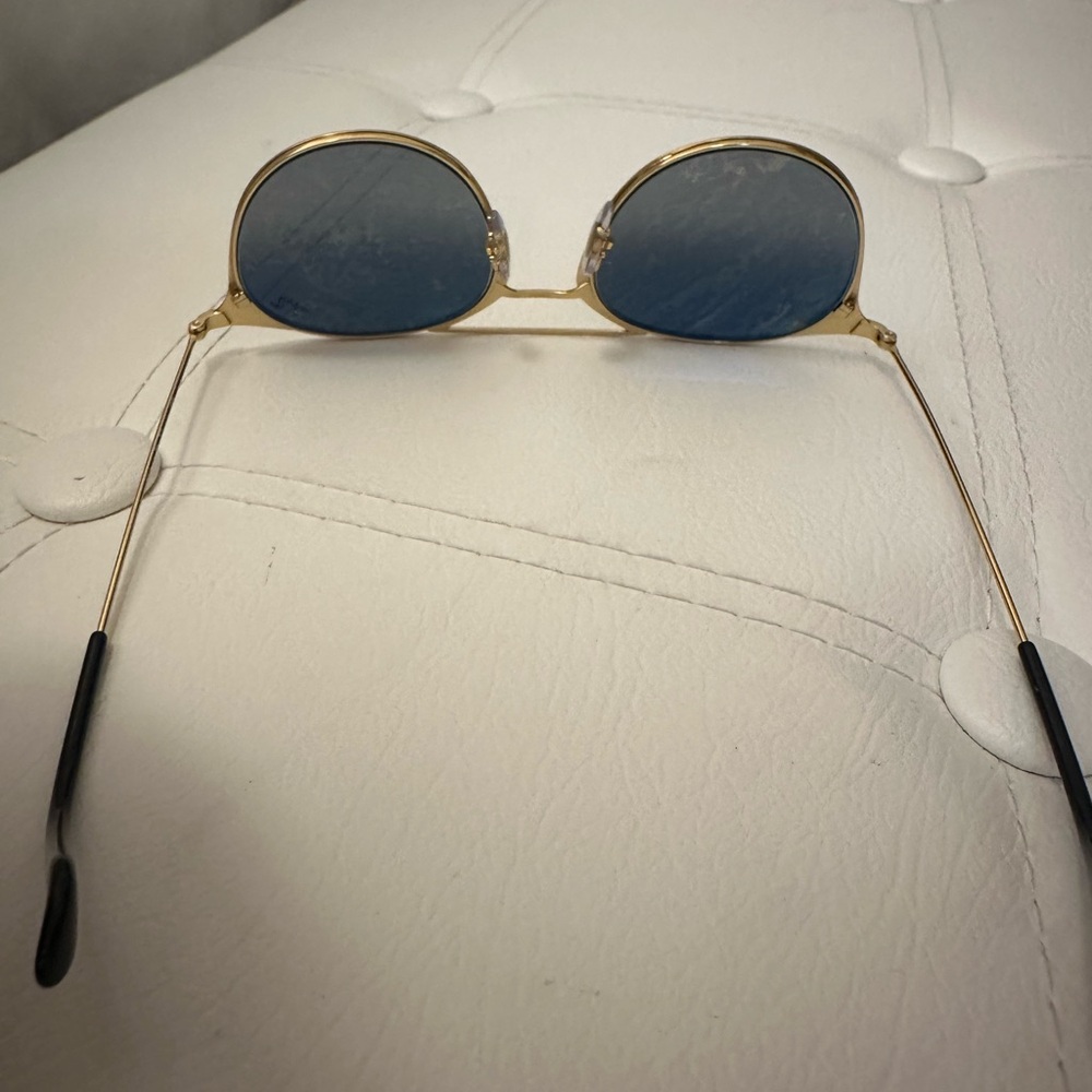 Ray-Ban Black and Gold Sunglasses - Picture 8 of 12